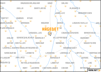 map of Hagedet