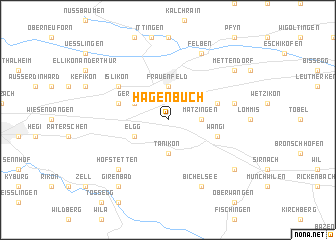 map of Hagenbuch