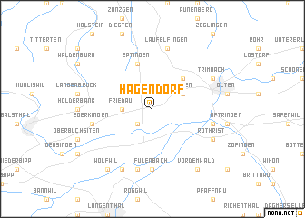 map of Hägendorf