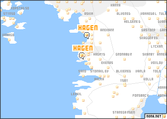 map of Hagen