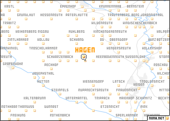 map of Hagen