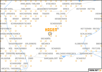 map of Hagen