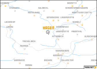 map of Hagen