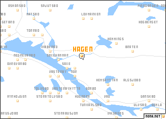 map of Hagen