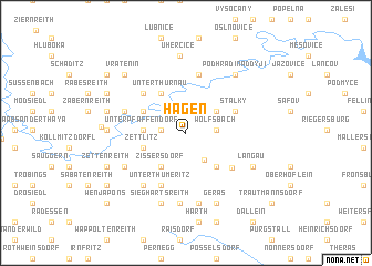 map of Hagen