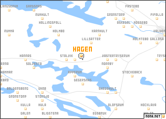 map of Hagen