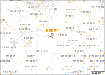 map of Hagen