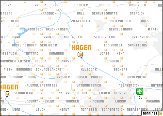 map of Hagen