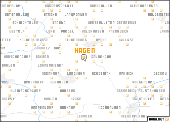 map of Hagen