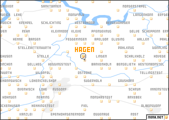 map of Hägen