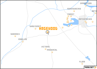 map of Hagewood