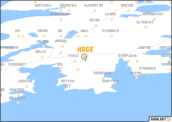 map of Hage