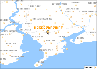 map of Haggard Bridge