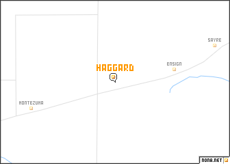 map of Haggard