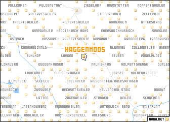 map of Haggenmoos