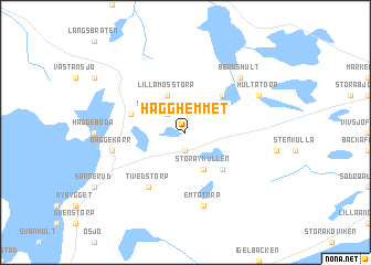 map of Hägghemmet