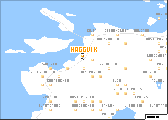 map of Häggvik