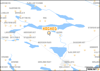 map of Haghed