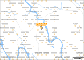 map of Hạ Giáp