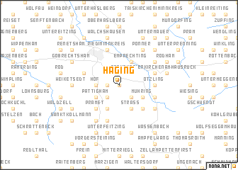 map of Haging