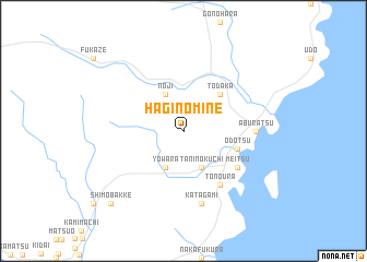 map of Haginomine