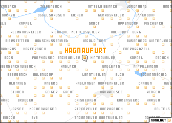 map of Hagnaufurt