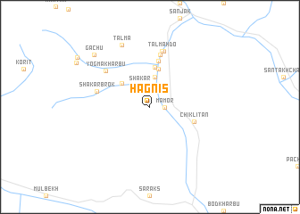 map of Hagnis
