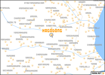 map of Hago-dong