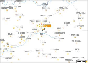 map of Hagoron