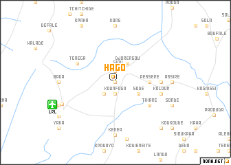 map of Hago