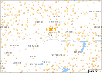 map of Hago