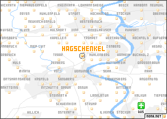 map of Hagschenkel