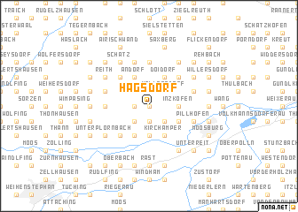 map of Hagsdorf