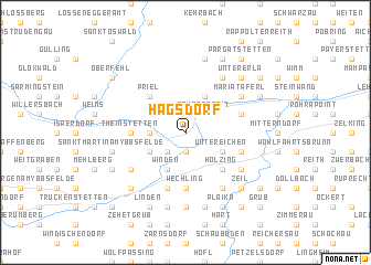 map of Hagsdorf