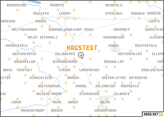 map of Hagstedt