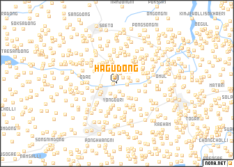 map of Hagu-dong