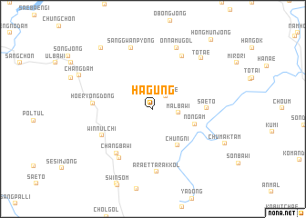 map of Hagung