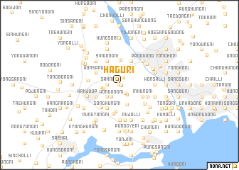 map of Hagu-ri