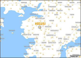 map of Hagusi