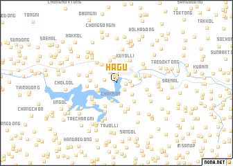 map of Hagu