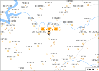 map of Hagwiryang