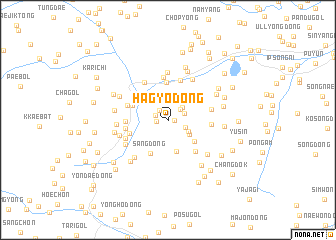 map of Hagyo-dong