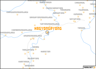 map of Hagyŏngp\