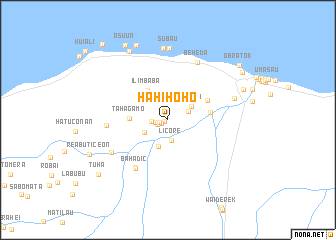 map of Hahihoho