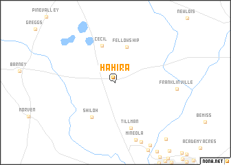 map of Hahira