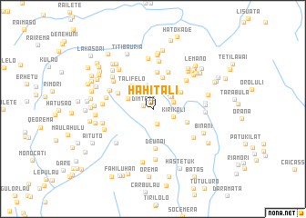 map of Hahitali