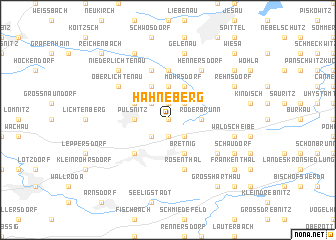 map of Hahneberg