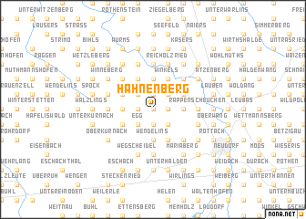 map of Hahnenberg