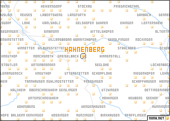 map of Hahnenberg