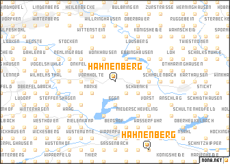 map of Hahnenberg